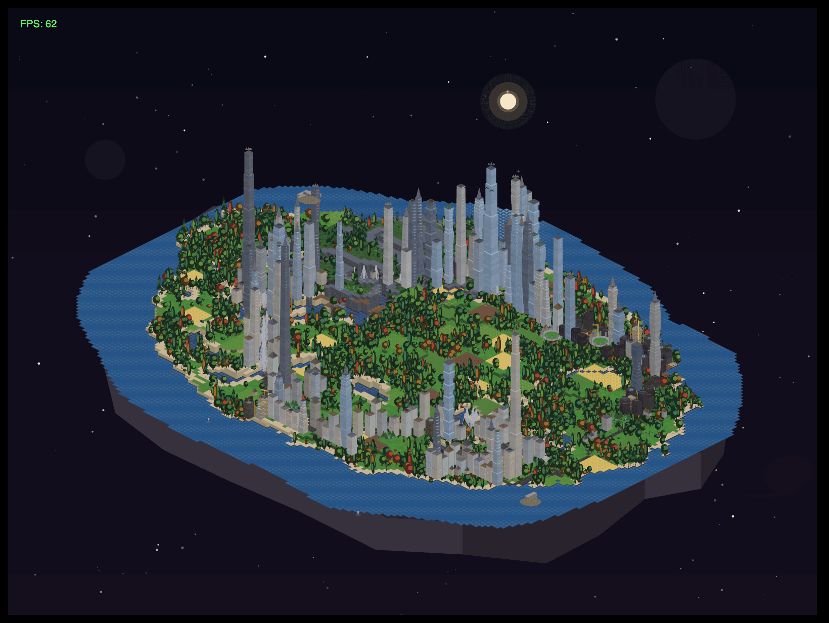 Floating Island City